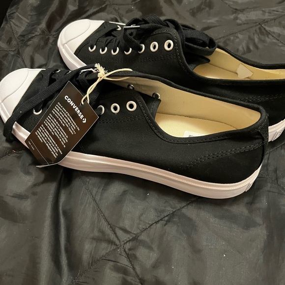 New Classic Black Canvas Sneakers jack purcell 164056C - Picture 8 of 14